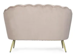 Discount Bizzotto DIVANO IN VELLUTO GRIGIO CHIARO - GILIOLA