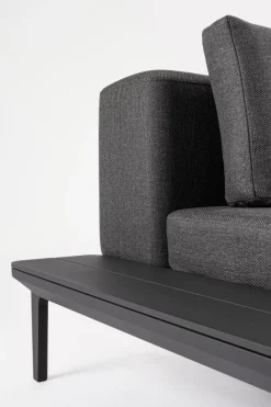 New Bizzotto DIVANO LOUNGE IN ALLUMINIO ANTRACITE WG21 - MATRIX