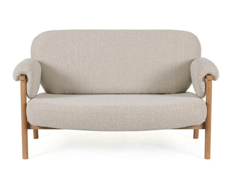 Clearance Bizzotto DIVANO 2P CALISTA NATURALE