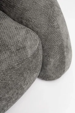 Discount Bizzotto DIVANO 3P CLEMENCE GRIGIO SCURO