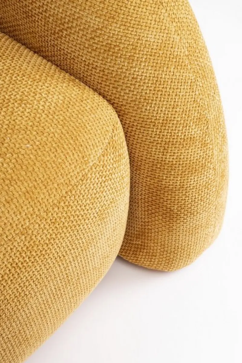 Outlet Bizzotto DIVANO 3P CLEMENCE SENAPE