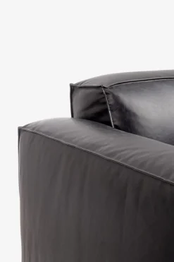 Outlet Bizzotto DIVANO 3P JOSEPH NERO