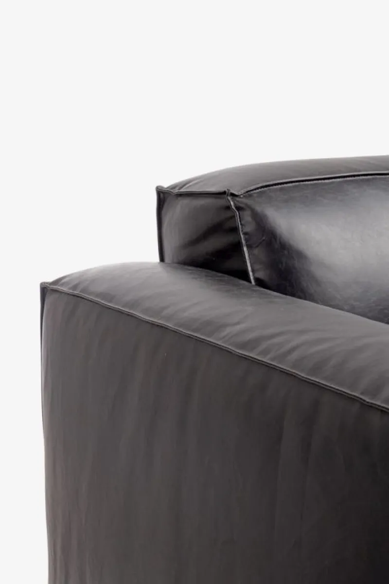 Outlet Bizzotto DIVANO 3P JOSEPH NERO