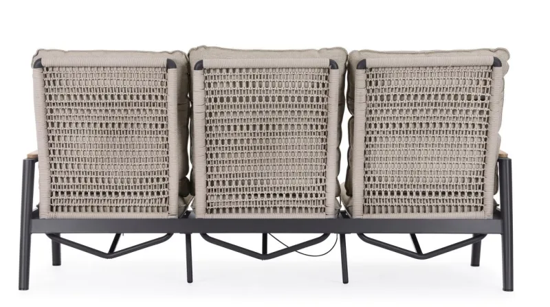 Clearance Bizzotto DIVANO 3P RECL C-C MIGUEL ANTR JX55