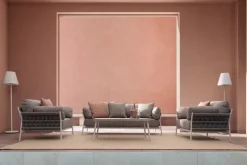 New Bizzotto FODERA CUSCINO ESTERNO BHAJAN ROSA 45X45