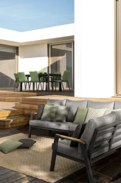 Outlet Bizzotto FODERA CUSCINO ESTERNO BHAJAN GRIG 45X45