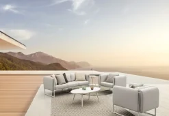 Outlet Bizzotto FODERA CUSCINO ESTERNO BHAJAN GRIG 45X45