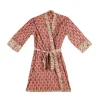Online Bizzotto KIMONO LORIENT ROSSO C-FOGLIA-FIORE PICC