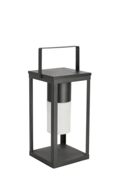 Outlet Bizzotto LAMPADA SOLAR LED QU NERO C-MANICO H38