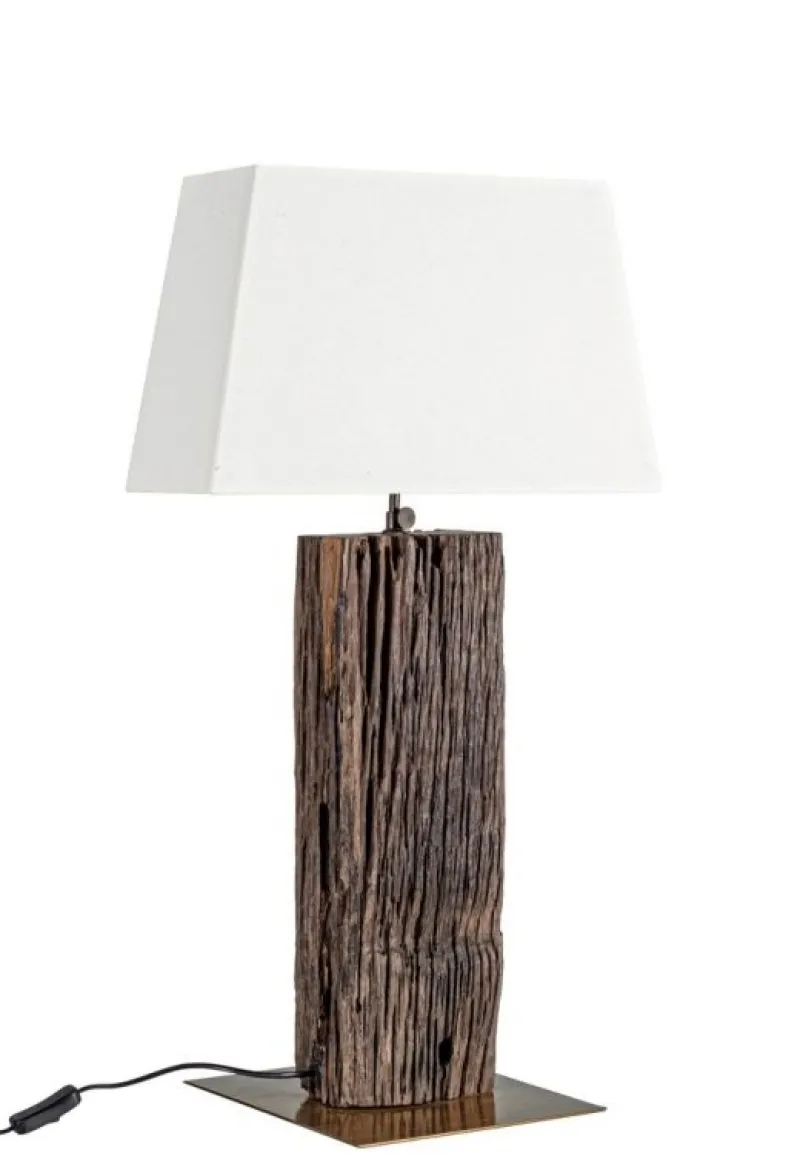 Sale Bizzotto LAMPADA TAV. HUGO OTTONE-BIANCO H85