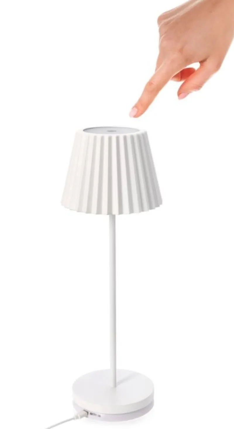 Online Bizzotto LAMPADA TAV. LED ARTIKA BIANCO H36