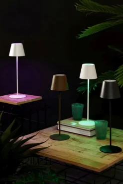 Sale Bizzotto LAMPADA TAV. LED MULTICO ETNA BIANC H38