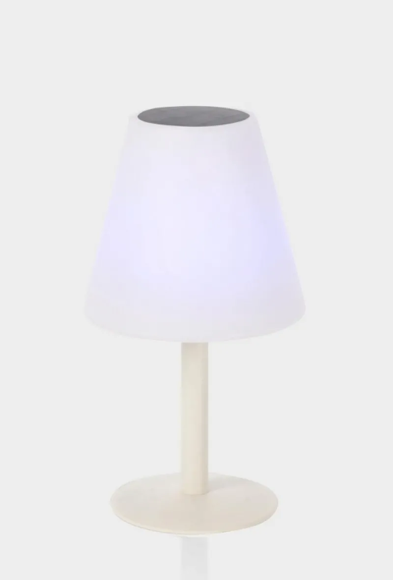 Sale Bizzotto LAMPADA TAV. SOLAR LED PE BIANCO H36