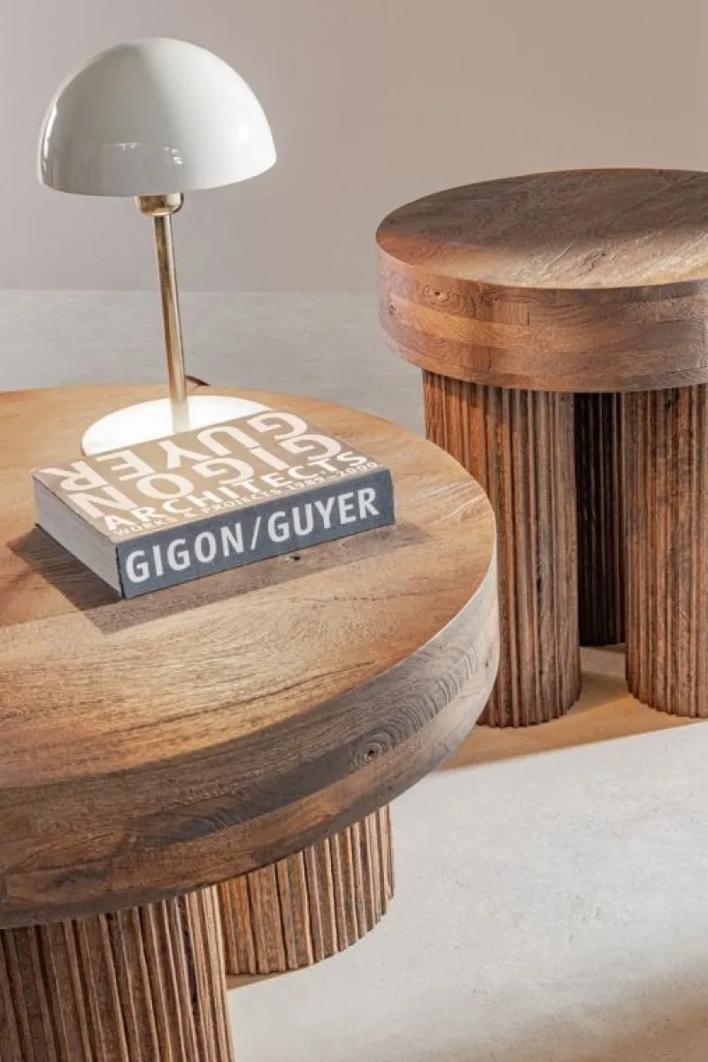 Discount Bizzotto LAMPADA TAV. VELMA BEIGE H36