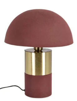 Best Bizzotto LAMPADA TAVOLO ISHAN BORDEAUX H40