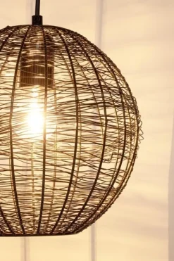 Online Bizzotto LAMPADARIO INAY TONDO NERO D25