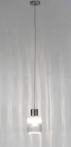 Online Bizzotto LAMPADARIO 1LUCE SHOWY TRASP-ARGENTO