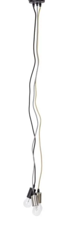 Discount Bizzotto LAMPADARIO 3LUCI OLDISH LIGHT MET