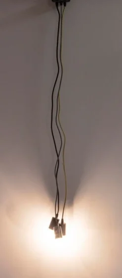 Discount Bizzotto LAMPADARIO 3LUCI OLDISH LIGHT MET