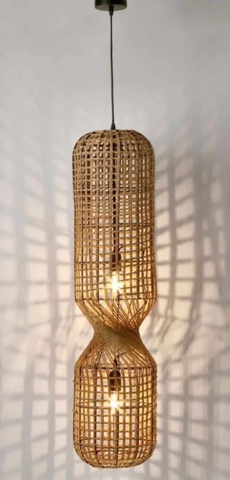 Sale Bizzotto LAMPADARIO MALABO NATURALE H103