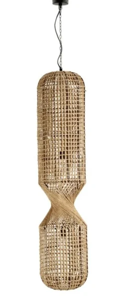 Discount Bizzotto LAMPADARIO MALABO NATURALE H132