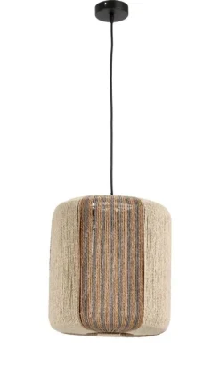 Clearance Bizzotto LAMPADARIO MALI BEIGE GRIGIO MARRONE H37