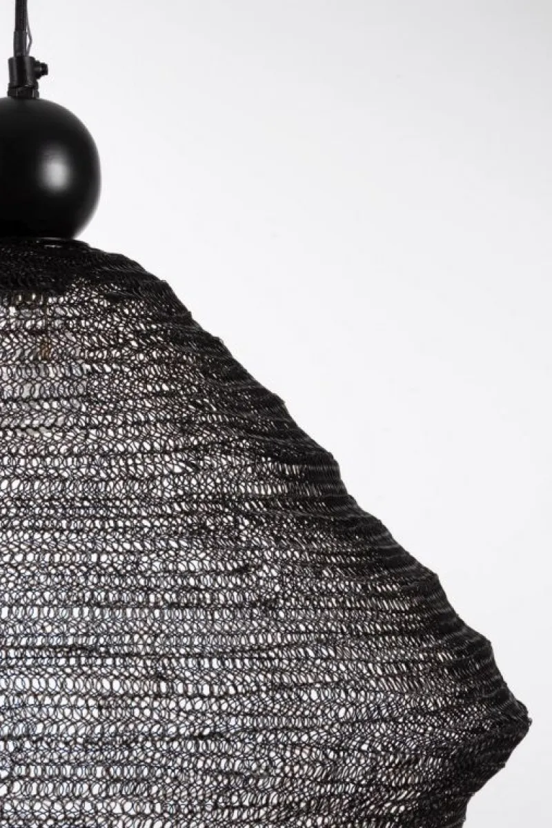 Outlet Bizzotto LAMPADARIO ODISSA ROMBO NERO D58