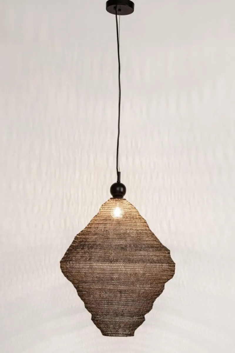 Clearance Bizzotto LAMPADARIO ODISSA ROMBO ORO D58