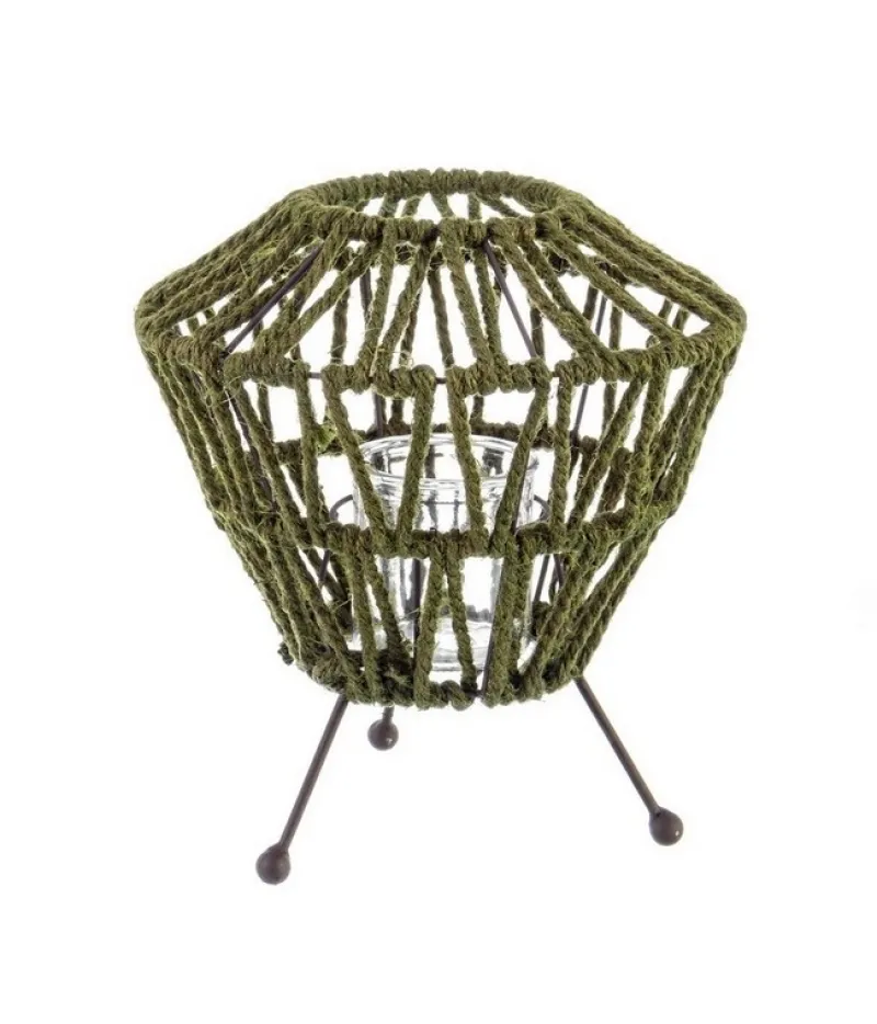 Sale Bizzotto LANTERNA GRASS TREPPIEDE VERDE S