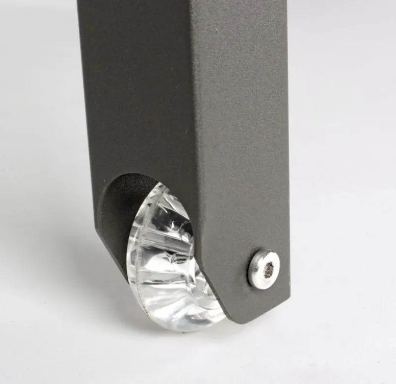 Online Bizzotto LETTINO CON RUOTE IN ALLUMINIO IMPILABILE ANTRACITE - KONNOR