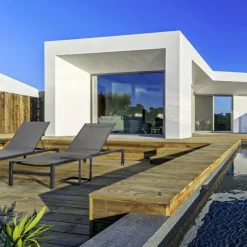 Online Bizzotto LETTINO CON RUOTE IN ALLUMINIO IMPILABILE ANTRACITE - KONNOR