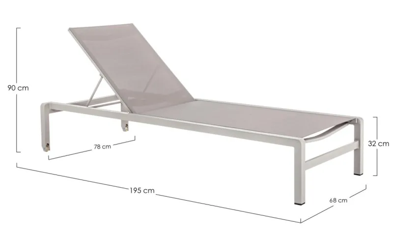 Sale Bizzotto LETTINO CON RUOTE IN ALLUMINIO IMPILABILE - KONNOR RASTIN