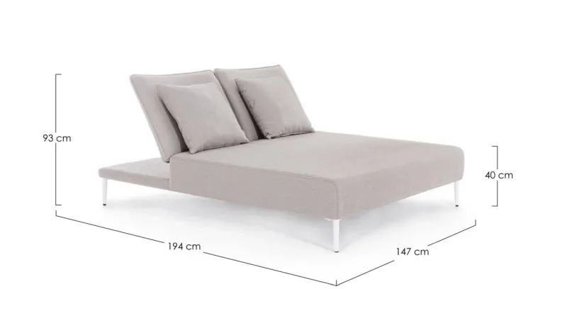 Sale Bizzotto LETTINO DOPPIO C-C VIPER BIA QS20/SAND