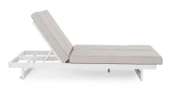 Bizzotto LETTINO DOPPIO IN ALLUMINIO BIANCO WG20 - INFINITY