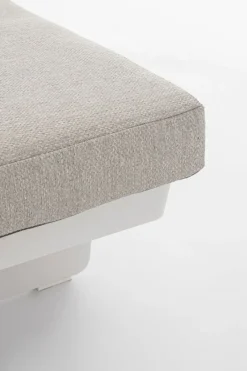 Bizzotto LETTINO DOPPIO IN ALLUMINIO BIANCO WG20 - INFINITY