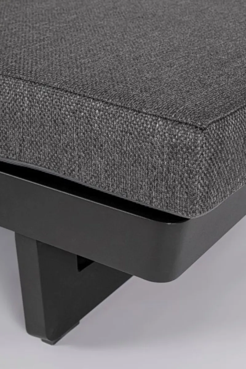 Discount Bizzotto LETTINO IN ALLUMINIO ANTRACITE WG21 - INFINITY