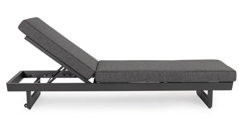 Discount Bizzotto LETTINO IN ALLUMINIO ANTRACITE WG21 - INFINITY