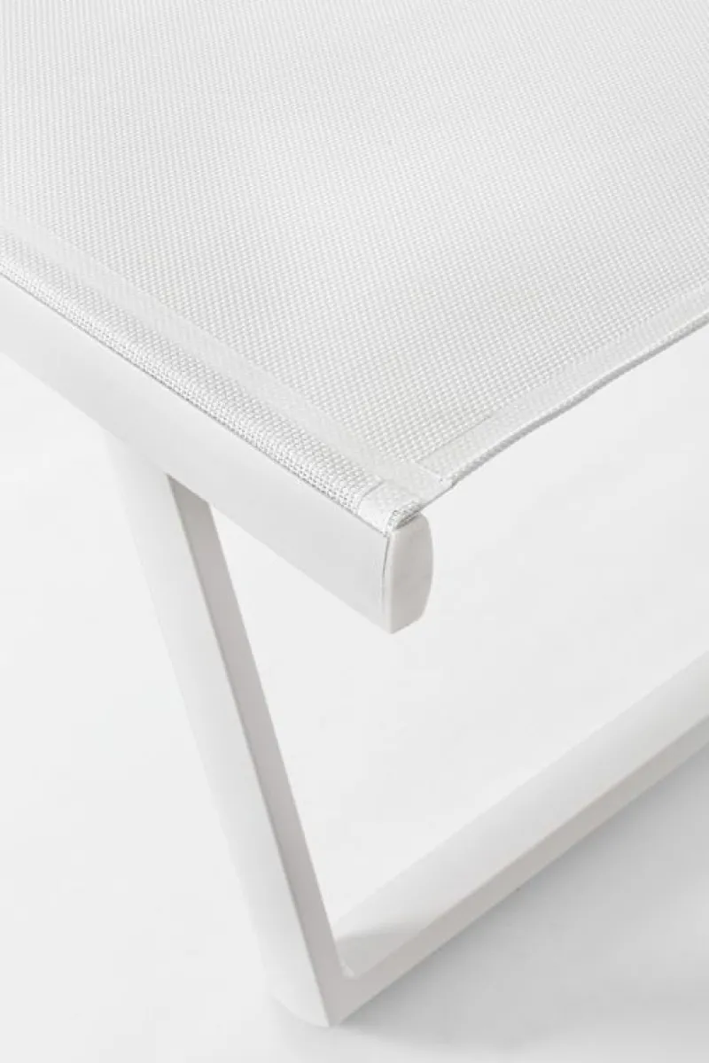 Discount Bizzotto LETTINO IN ALLUMINIO CON RUOTE BIANCO - TAYLOR