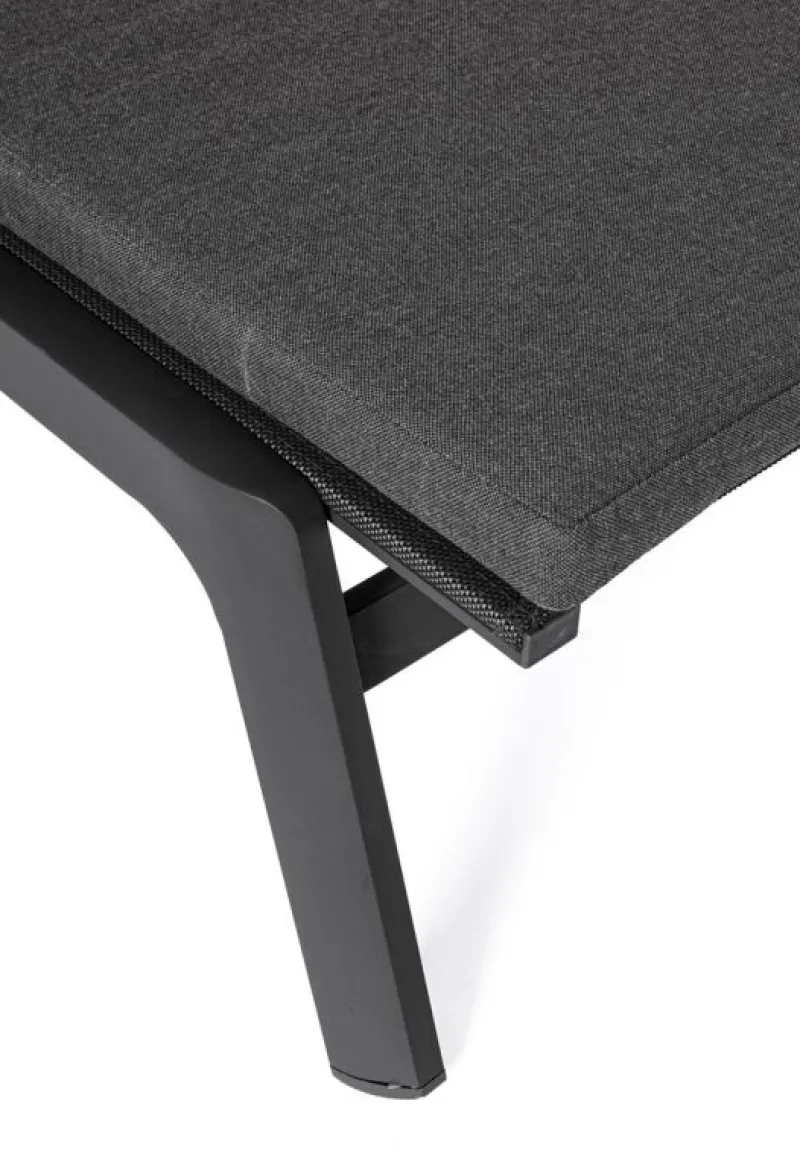 Bizzotto LETTINO IN ALLUMINIO CON RUOTE ANTRACITE WG21 - JALISCO