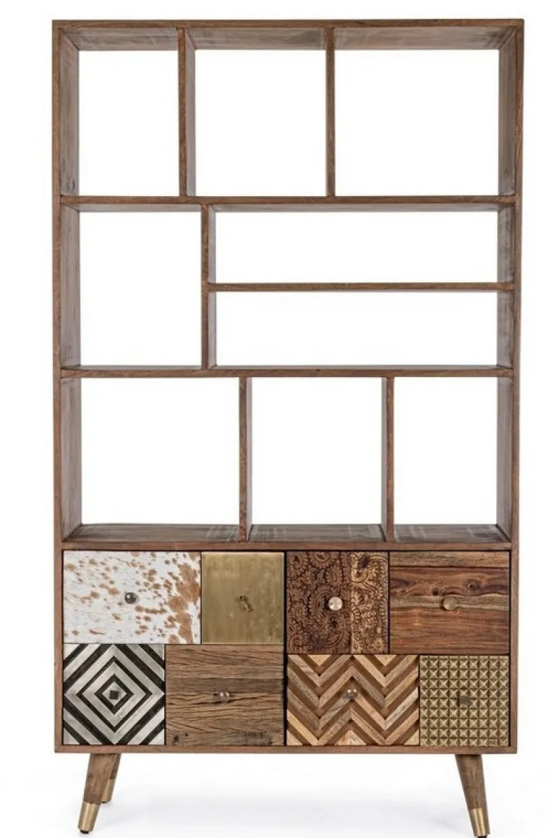 Outlet Bizzotto LIBRERIA IN LEGNO - DHAVAL