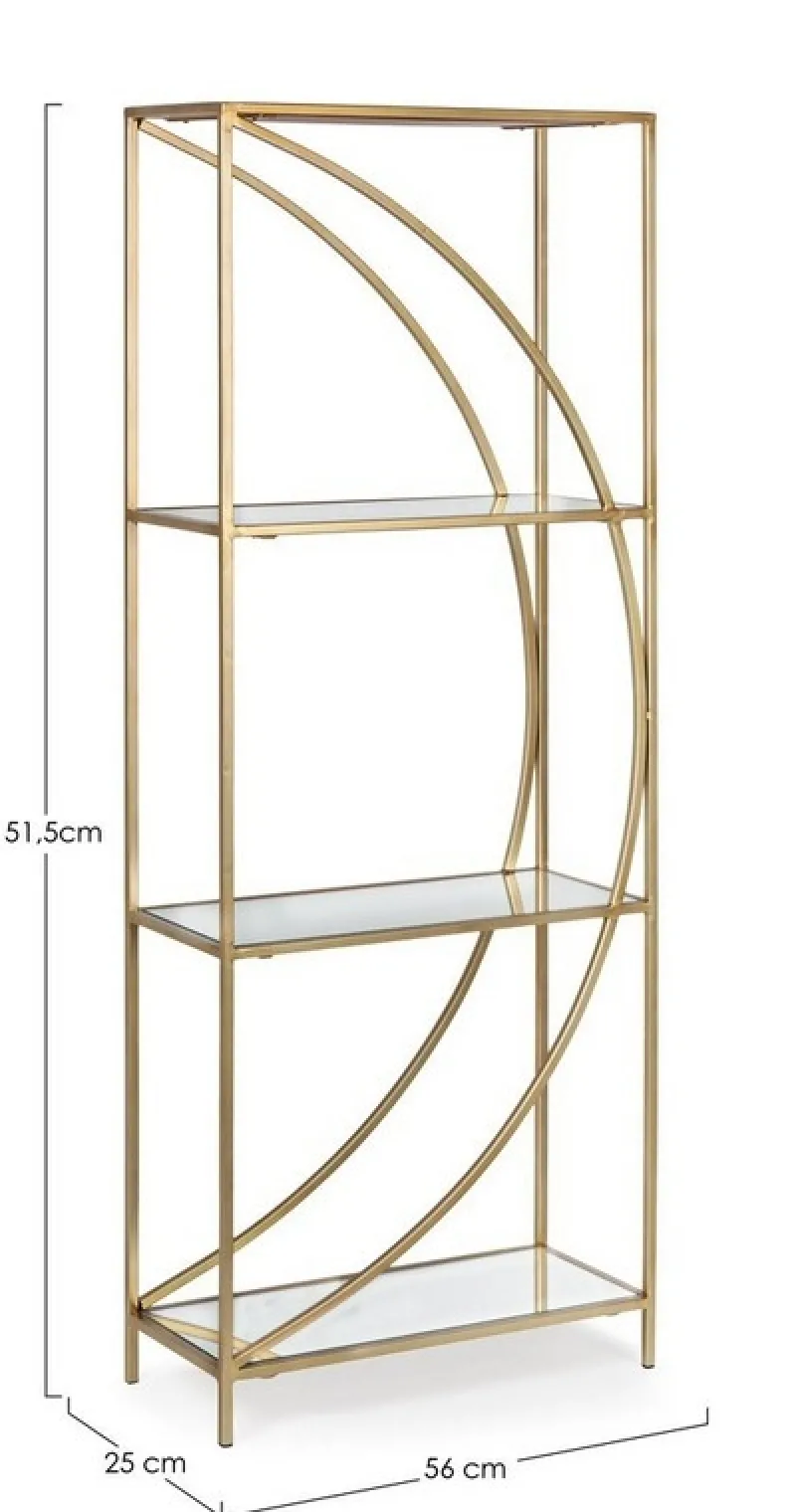 New Bizzotto LIBRERIA IN METALLO - ELENOR