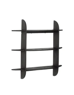 Outlet Bizzotto MENSOLA 3P WESTWOOD NERO