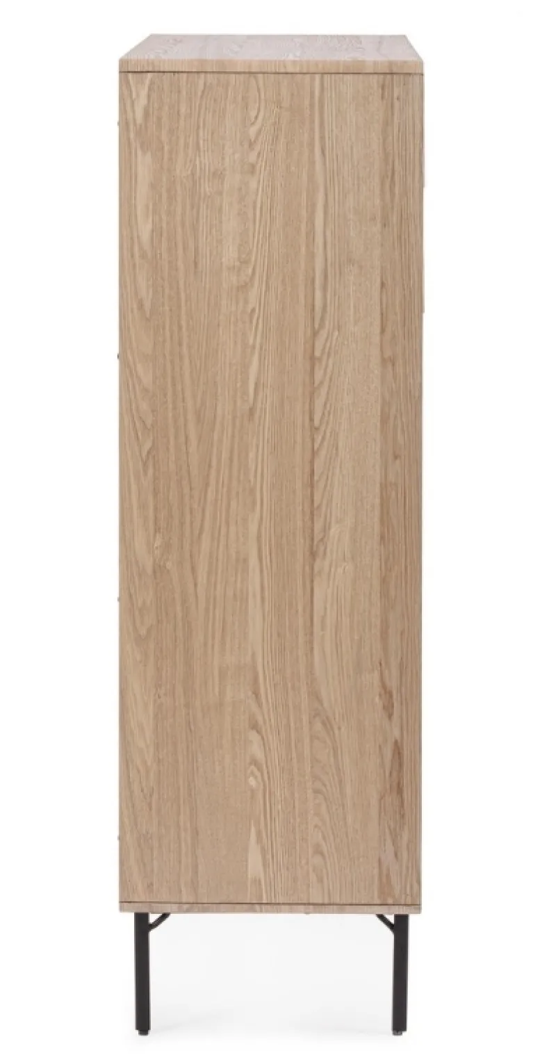 Outlet Bizzotto MOBILE ALTO IN LEGNO NATURALE - WIDALD