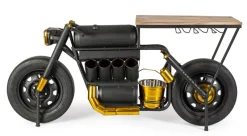 Discount Bizzotto MOBILE BAR IN ACCIAIO - MOTO SPEED