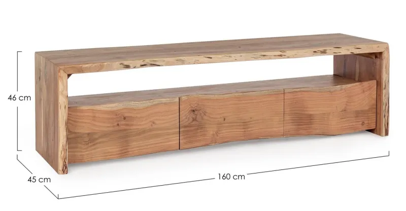 Discount Bizzotto MOBILE IN LEGNO - ENEAS