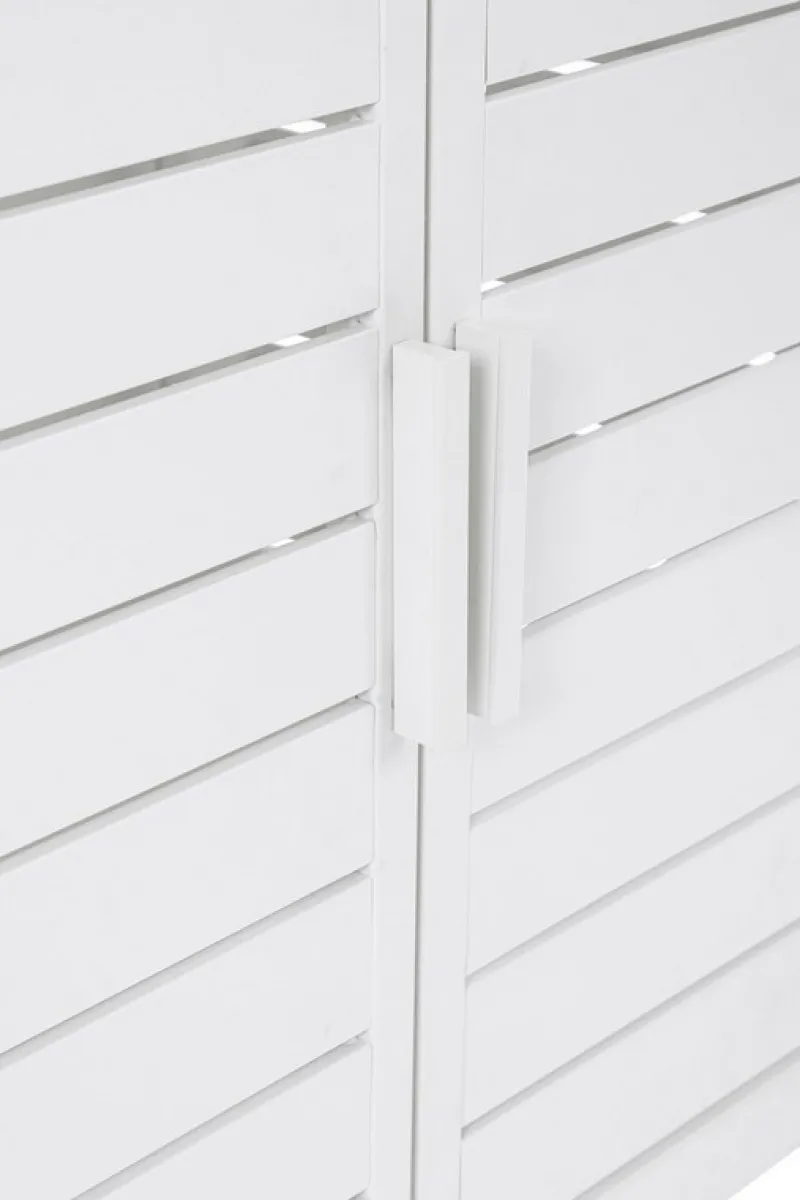 Discount Bizzotto MOBILE OUTDOOR 2 ANTE BIANCO YK11 - ATLANTIC