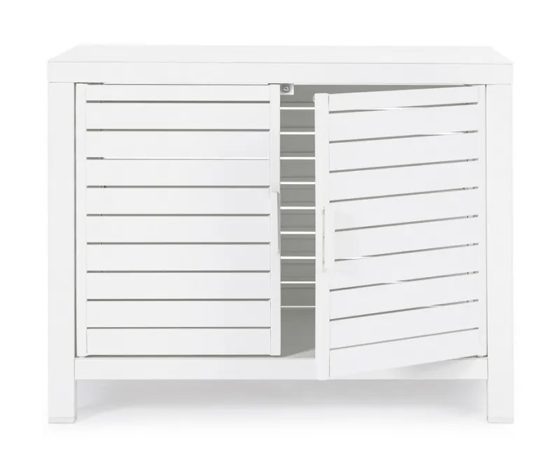 Discount Bizzotto MOBILE OUTDOOR 2 ANTE BIANCO YK11 - ATLANTIC