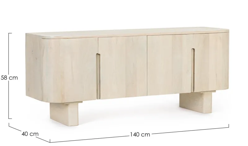 Sale Bizzotto MOBILE PORTA TV IN LEGNO - SERAPIS