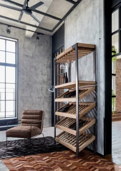 Best Bizzotto MOBILE PORTABOTTIGLIE IN LEGNO - KANTIN