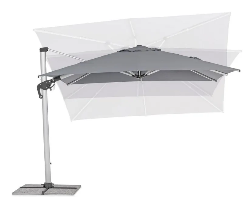 New Bizzotto OMBRELLONE BRACCIO IN ALLUMINIO 3X3 - INES